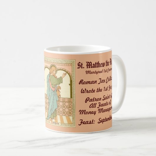 St. Matthew the Apostle (RLS 10) Tasse 1 (VorderseiteRechts)
