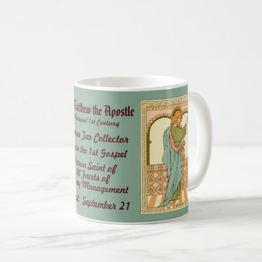 St. Matthew the Apostle (RLS 10) Tasse 2a Kaffee (VorderseiteRechts)
