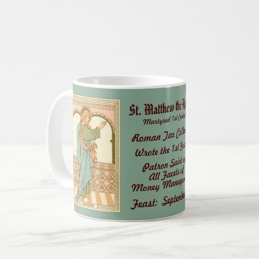 St. Matthew the Apostle (RLS 10) Tasse 2a Kaffee (Vorderseite Links)