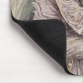 St Matthew, von den Ebbo Evangelien Mousepad (Ecke)