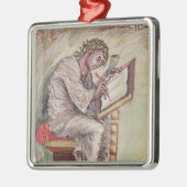 St Matthew, von den Ebbo Evangelien Silbernes Ornament (Links)