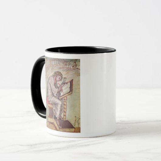 St Matthew, von den Ebbo Evangelien Tasse (Vorderseite Links)