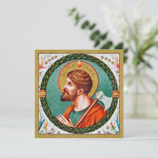 St. Matthias the Apostle (JMAS 09) (Stehend Vorderseite)