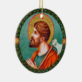 St. Matthias the Apostle (JMAS 09) Keramik Ornament (Rechts)