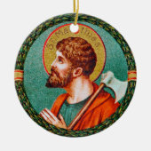 St. Matthias the Apostle (JMAS 09) Keramik Ornament (Vorne)