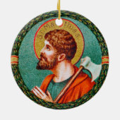 St. Matthias the Apostle (JMAS 09) Keramik Ornament (Hinten)