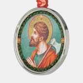 St. Matthias the Apostle (JMAS 09) Ornament Aus Metall (Links)