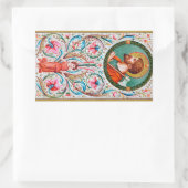 St. Matthias the Apostle (JMAS 09) Rechteckiger Aufkleber (Tasche)