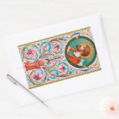 St. Matthias the Apostle (JMAS 09) Rechteckiger Aufkleber (Umschlag)