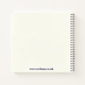 St Mawes Castle Guest Book Notizblock (Rückseite)