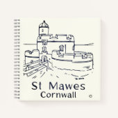St Mawes Castle Guest Book Notizblock (Vorderseite)