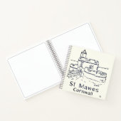 St Mawes Castle Guest Book Notizblock (Innenseite)