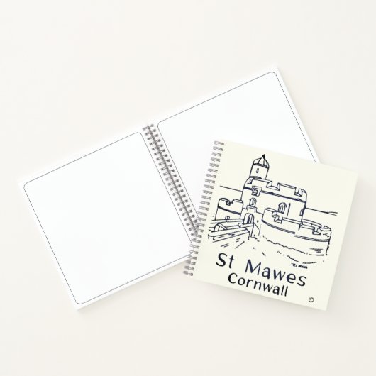 St Mawes Castle Guest Book Notizblock (Innenseite)