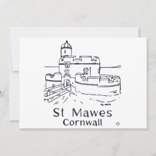 St Mawes Castle Karte