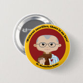 St. Maximilian Kolbe Button (Vorne & Hinten)