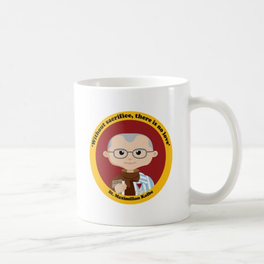 St. Maximilian Kolbe Kaffeetasse (Rechts)
