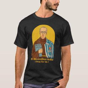 St. Maximilian Kolbe katholischer Heiliger Polen T-Shirt