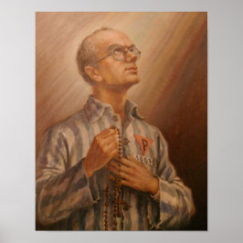 St Maximilian Kolbe Poster