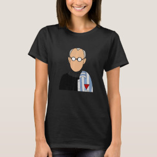 St Maximilian Kolbe Two Crowns Katholischer Saint  T-Shirt