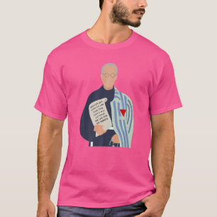 St Maximilian Kolbe Two Crowns Katholischer Saint  T-Shirt