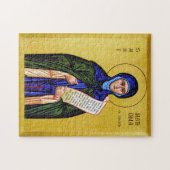 St. Methodia of Kimolos Orthodox Christian Icon Puzzle (Horizontal)
