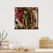 St. Michael and the Dragon Poster (Küche)