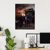 St Michael Angel Poster (Heimbüro)