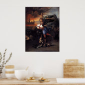 St Michael Angel Poster (Küche)