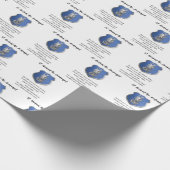 St. Michael Archangel Gebet Denken Sie an Sie Geschenkpapier (Ecke)