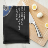 St. Michael Archangel Gebet Denken Sie an Sie Geschirrtuch (Viertel Falte)