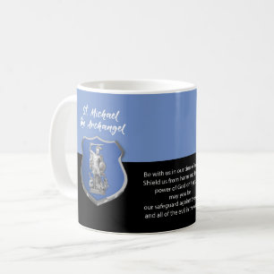 St. Michael Archangel Gebet Denken Sie an Sie Kaffeetasse