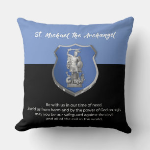 St. Michael Archangel Gebet Denken Sie an Sie Kissen