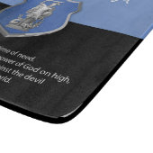 St. Michael Archangel Gebet Denken Sie an Sie Schneidebrett (Ecke)