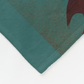 St Michael Archangel Katholic Fleece Blanket (Ecke)