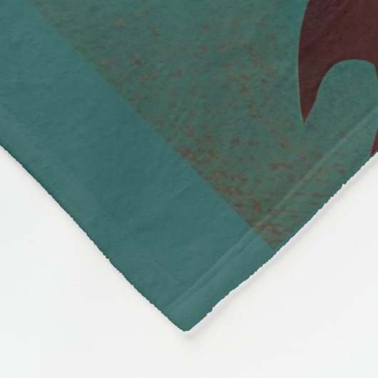 St Michael Archangel Katholic Fleece Blanket (Ecke)