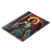 St. Michael Archangel Katholische Zeitschrift Notizblock (Linke Seite)