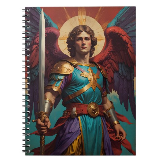 St. Michael Archangel Katholische Zeitschrift Notizblock (Vorderseite)