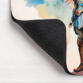 St. Michael Archangel Maus par Mousepad (Ecke)