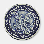 St. Michael Archangel Medal, St. Michael Archange Magnet (Vorne)