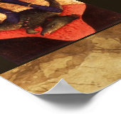 St MICHAEL ARCHANGEL MIT DEVIL Poster (Ecke)