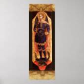 St MICHAEL ARCHANGEL MIT DEVIL Poster (Vorne)