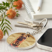 ST MICHAEL ARCHANGEL MIT DRAGON-Gebetspark Schlüsselanhänger (Vorderseite rechts)