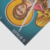 St. Michael Archangel Orthodox Christliches Symbol Seidenpapier (Ausschnitt)