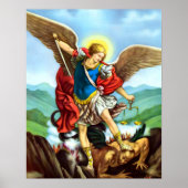 St Michael Archangel Poster San Miguel Arcangel (Vorne)