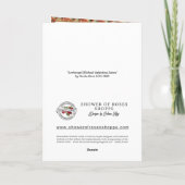 St. Michael Archangel Religious Holy Card Karte (Rückseite)