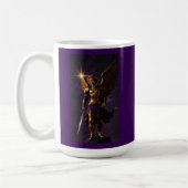 St Michael Archangel römisch-katholische Inspirati Kaffeetasse (Links)