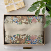 ST. MICHAEL ARCHANGEL UND DRAGON Flämische Miniatu Seidenpapier (Geschenk)