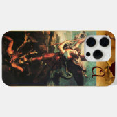 St MICHAEL ARCHANGEL VANGUISHING SATAN Monogram Case-Mate iPhone Hülle (Rückseite (Horizontal))