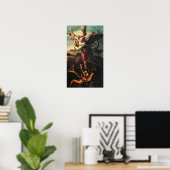 St MICHAEL ARCHANGEL VANGUISHING SATAN Poster (Heimbüro)