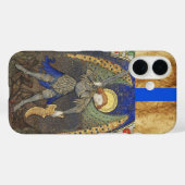 St. Michael Archangel with Devil Case-Mate iPhone Hülle (Rückseite (Horizontal))